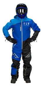 2025 Cobalt Snow Bike Monosuit Blue|Grey